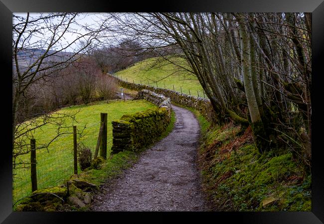 Pennine Way Keld Swaledale Framed Print by Steve Smith