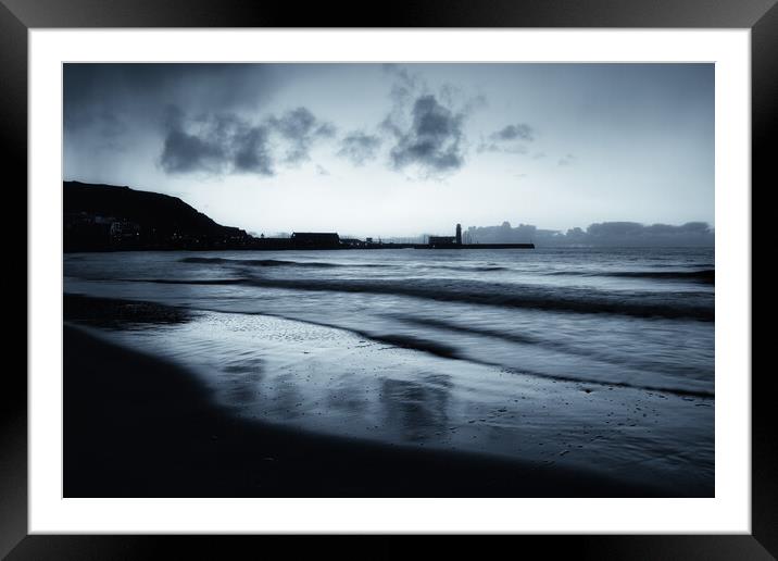 Scarborough South Bay North Yorkshire Framed Mounted Print by Steve Smith