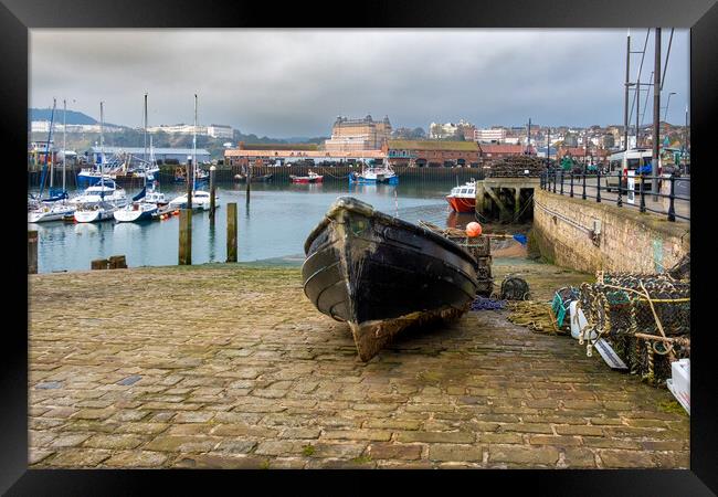 Scarborough South Bay Framed Print by Steve Smith