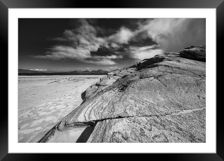 Luskentyre Framed Mounted Print by Steve Smith