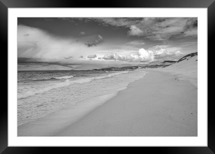 Serenely Wild Scarista Framed Mounted Print by Steve Smith