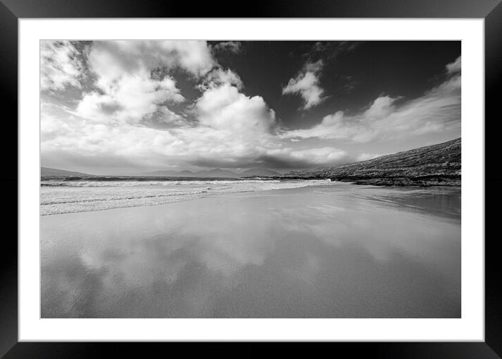 Luskentyre Framed Mounted Print by Steve Smith