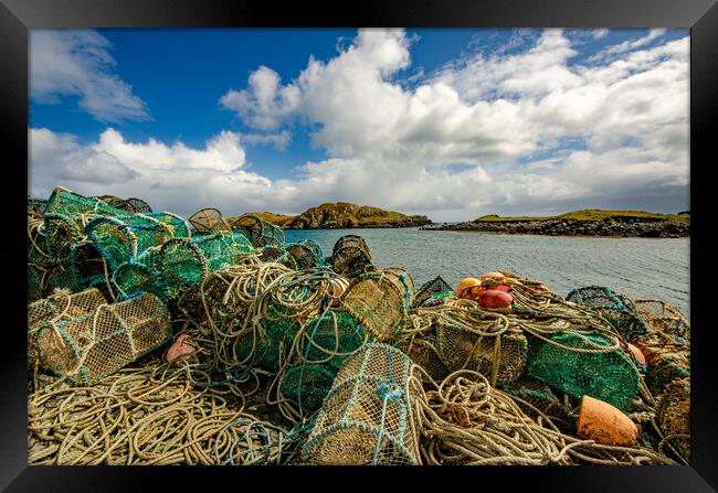 Rodel Isle of Harris Framed Print by Steve Smith