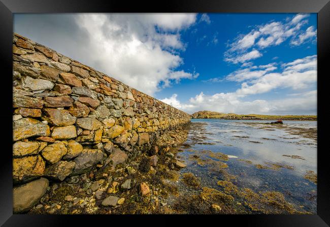 Rodel Isle of Harris Framed Print by Steve Smith