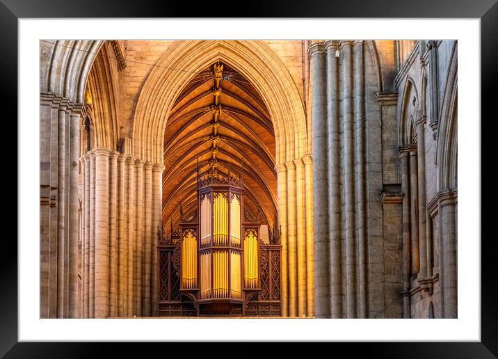 Ripon Cathedral Framed Mounted Print by Steve Smith