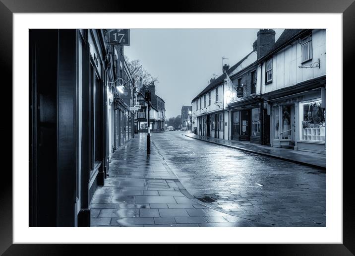 Bailgate Lincoln Framed Mounted Print by Steve Smith