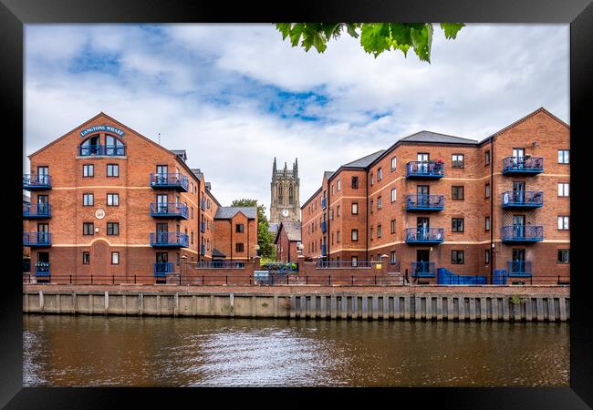 Langtons Wharf Leeds Framed Print by Steve Smith