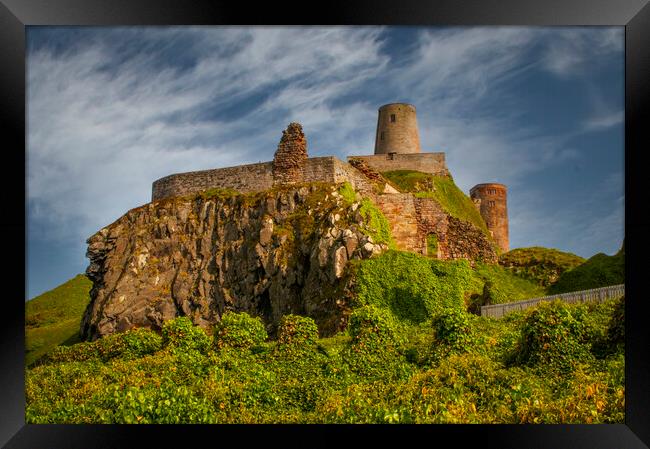 Bamburgh Castle Framed Print by Steve Smith