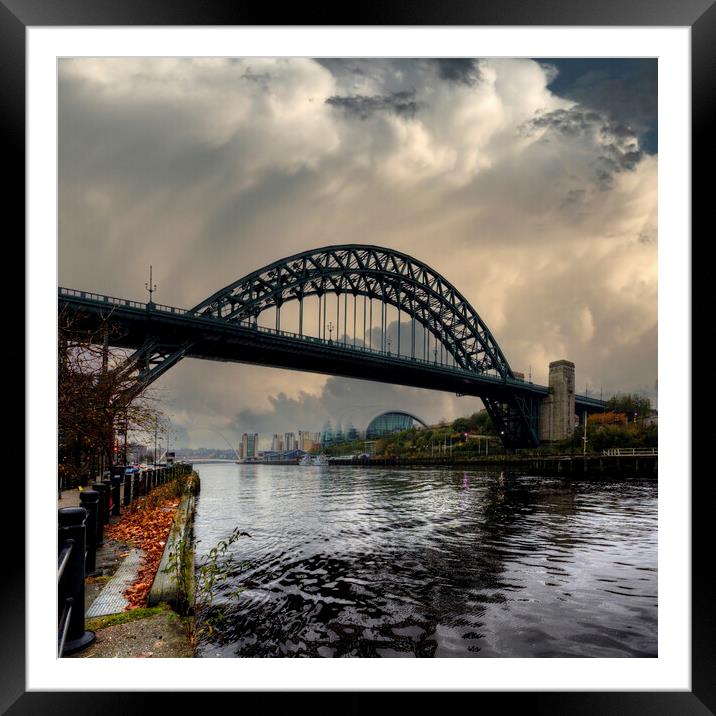 Tyne Bridge: Iconic Landmark Experience Framed Mounted Print by Steve Smith