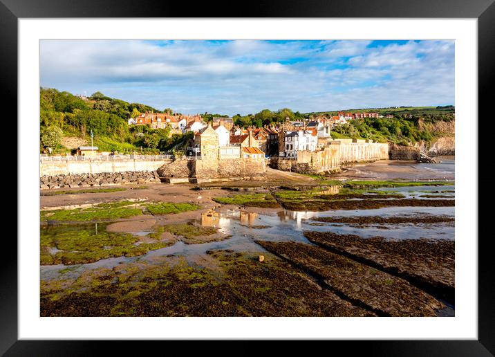 Capturing the Charm of Robin Hood's Bay Framed Mounted Print by Steve Smith