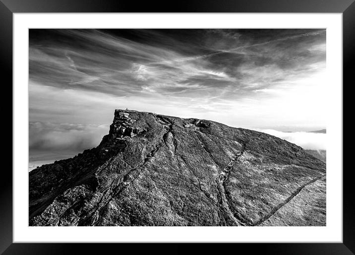 Iconic Roseberry Topping Framed Mounted Print by Steve Smith