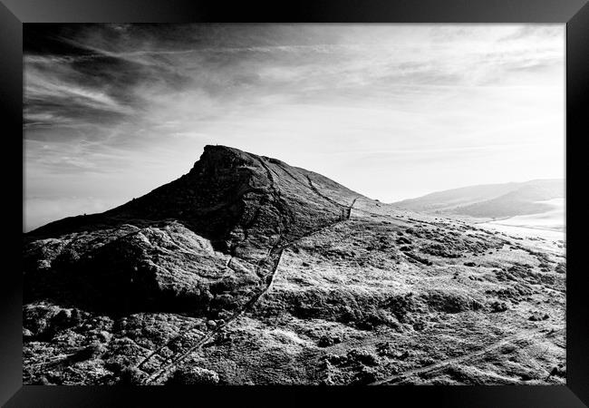 Roseberry Topping: A Breathtaking View Framed Print by Steve Smith