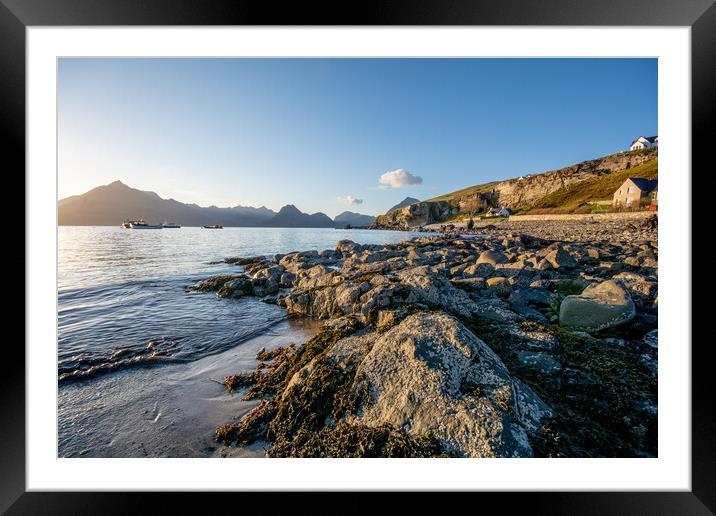 Elgol Isle of Skye: Tranquil Seclusion Framed Mounted Print by Steve Smith