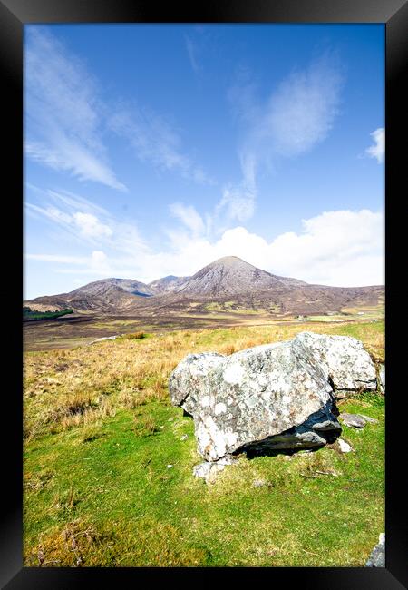 Escape to Cill Chrisiod's Tranquility Framed Print by Steve Smith