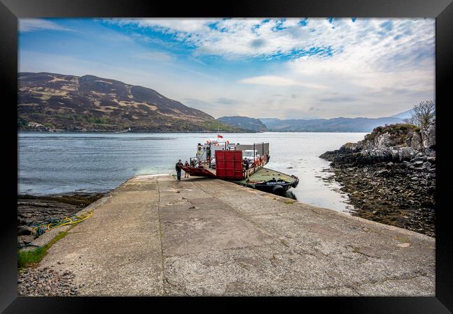 Armadale: A Tranquil Skye Destination Framed Print by Steve Smith