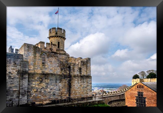 Discovering Lincoln Castle's Heritage Framed Print by Steve Smith