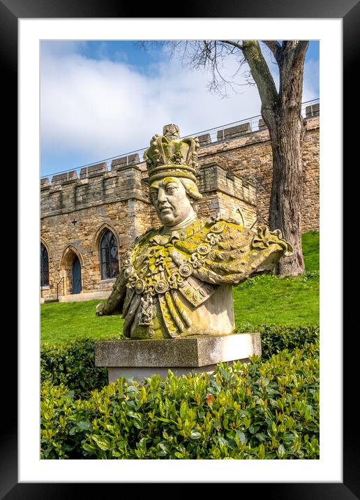 Uncovering History at Lincoln Castle Framed Mounted Print by Steve Smith