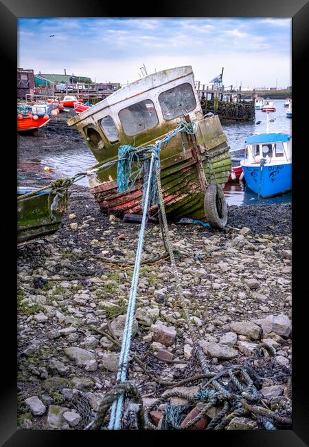 Seaside Paradise: Paddy's Hole Harbour Framed Print by Steve Smith