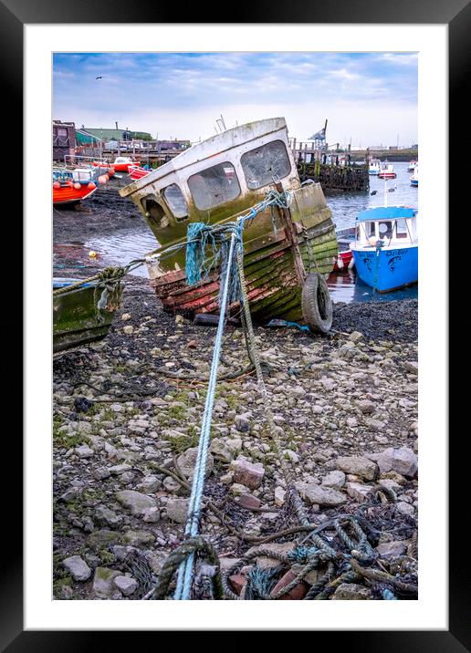 Seaside Paradise: Paddy's Hole Harbour Framed Mounted Print by Steve Smith