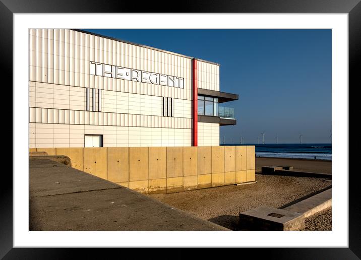 Discovering Redcar's Coastal Charm Framed Mounted Print by Steve Smith