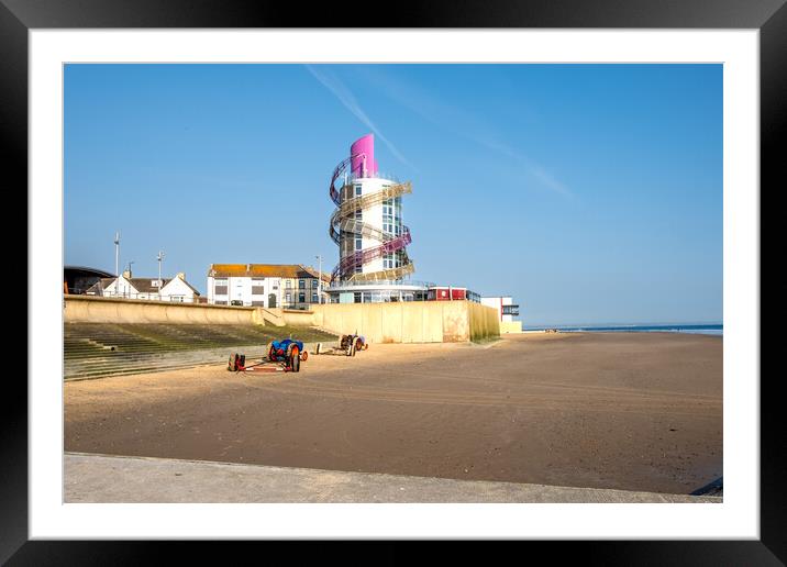 Redcar: A Seaside Haven Framed Mounted Print by Steve Smith
