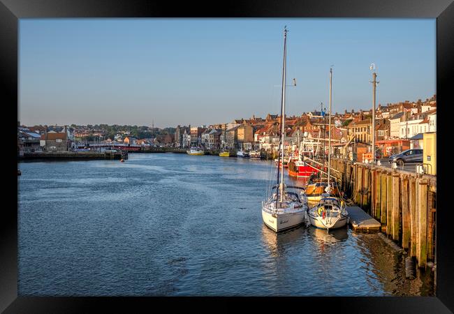 Whitby North Yorkshire Framed Print by Steve Smith