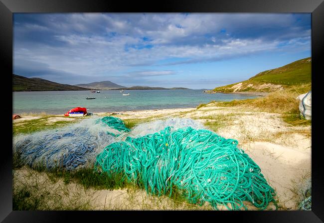 Vatersay Framed Print by Steve Smith