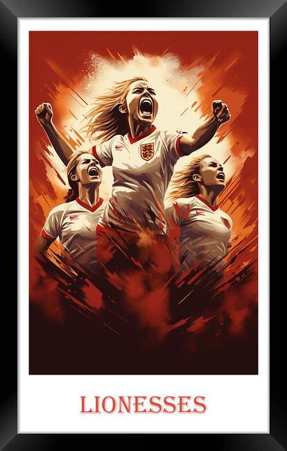 Lionesses Framed Print by Steve Smith