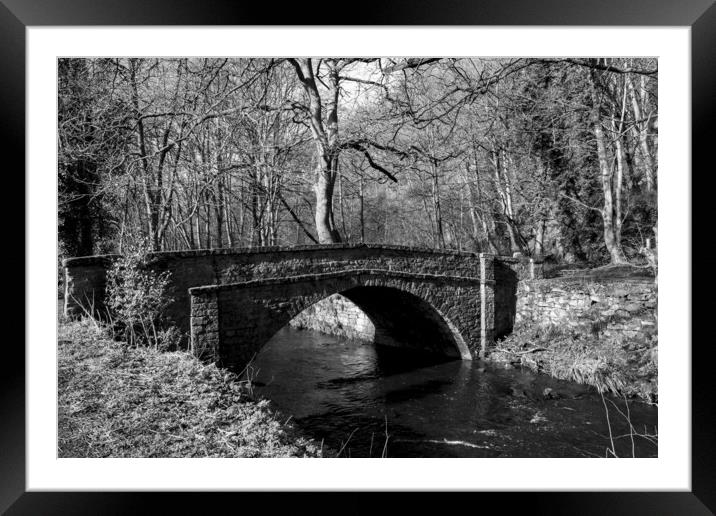 River Rivelin Framed Mounted Print by Steve Smith