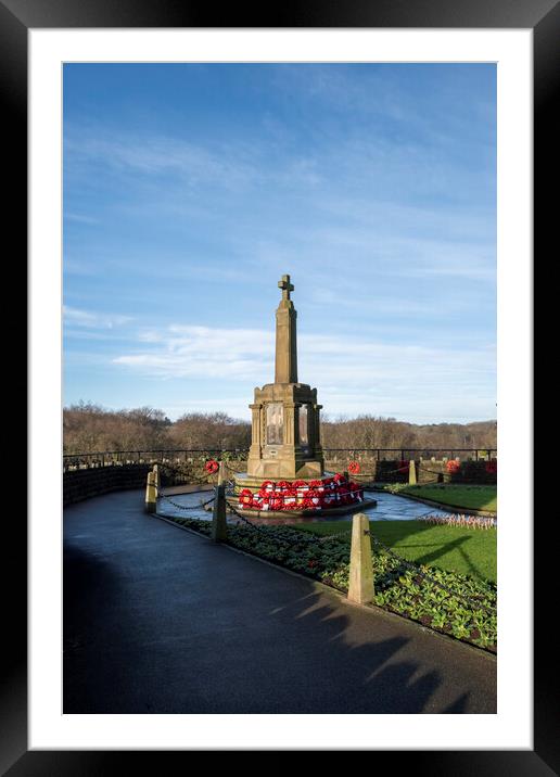 Knaresborough War Memorial Framed Mounted Print by Steve Smith