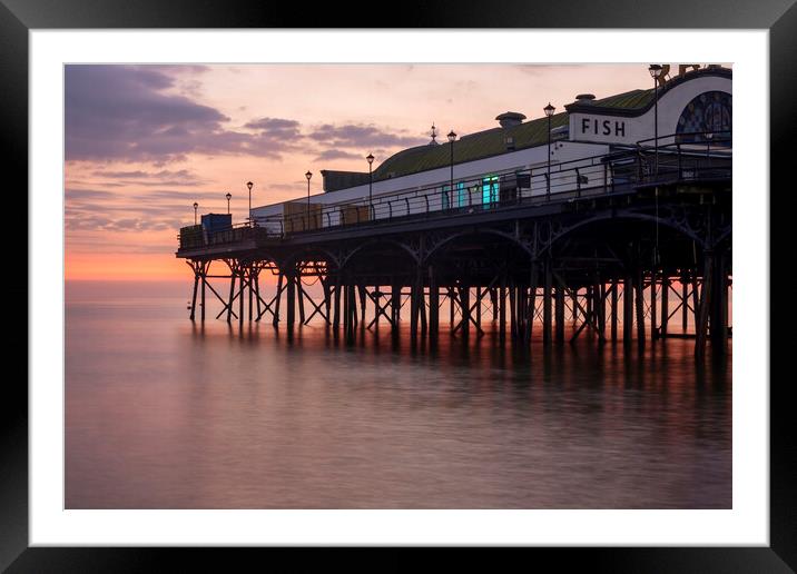 Cleethorpes Pier Lincolnshire Framed Mounted Print by Steve Smith