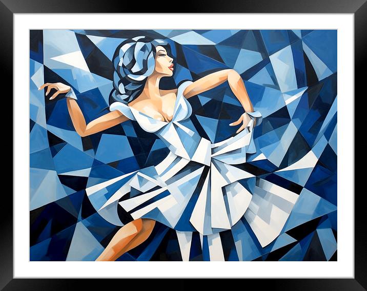 Dance The Night Away Framed Mounted Print by Steve Smith