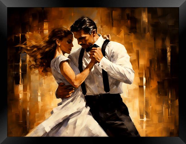 The Argentine Tango Framed Print by Steve Smith