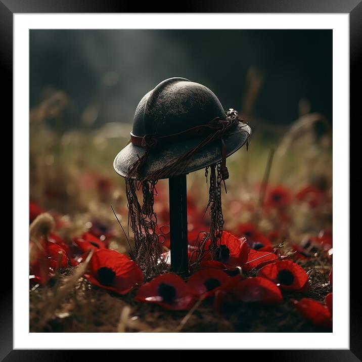 We Will Remember Them Framed Mounted Print by Steve Smith