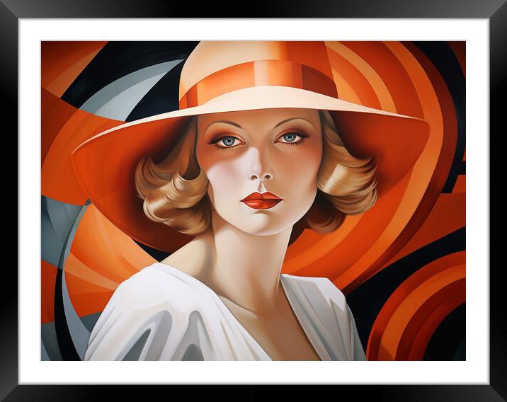 1910 Look 2023 Style Framed Mounted Print by Steve Smith