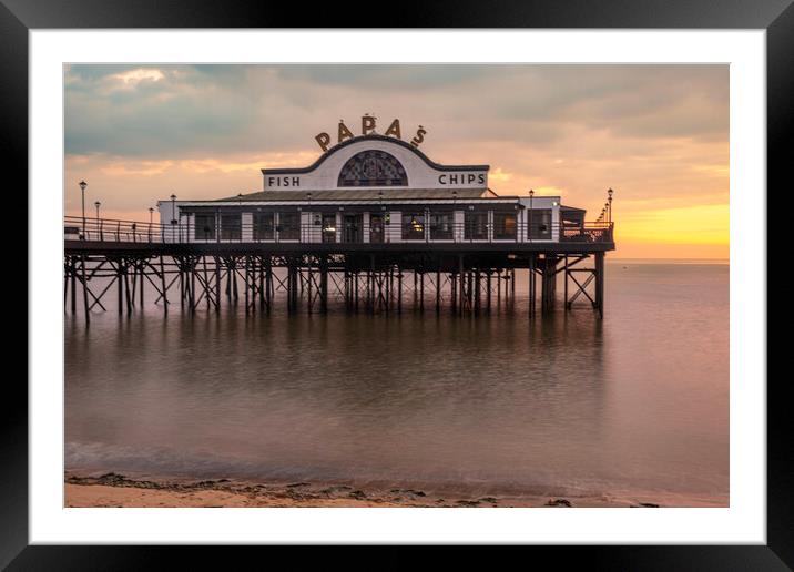 Cleethorpes Pier Framed Mounted Print by Steve Smith