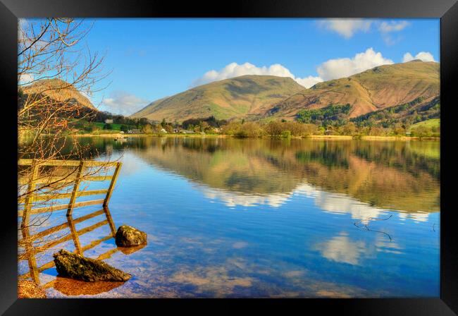 Grasmere Cumbria Framed Print by Steve Smith