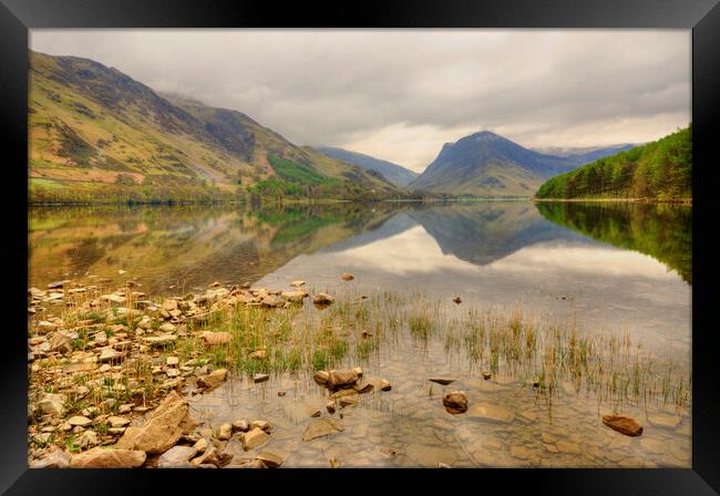 Buttermere and Fleetwith Pike Framed Print by Steve Smith