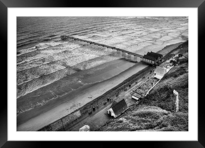 Saltburn by the Sea Framed Mounted Print by Steve Smith