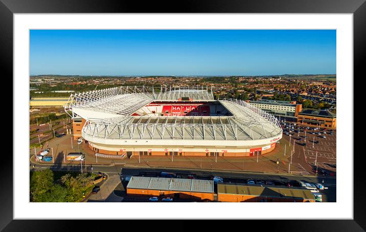 Sunderland AFC Framed Mounted Print by Steve Smith