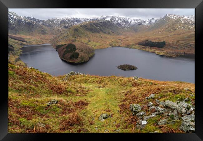 Haweswater Lake District Framed Print by Steve Smith