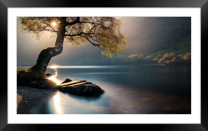 Ullswater Lake District Framed Mounted Print by Steve Smith