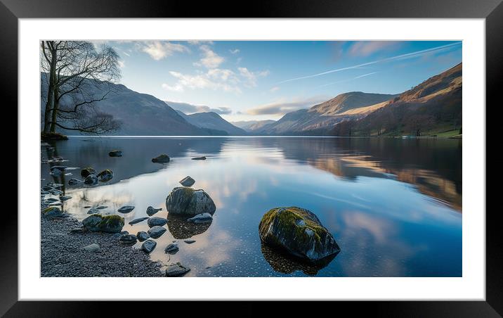 Ullswater Lake District Framed Mounted Print by Steve Smith