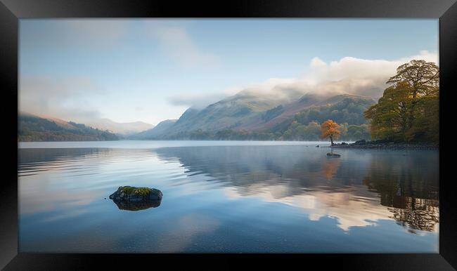 Ullswater Lake District Framed Print by Steve Smith