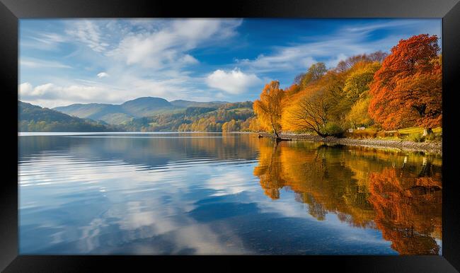 Ullswater Lake District Framed Print by Steve Smith