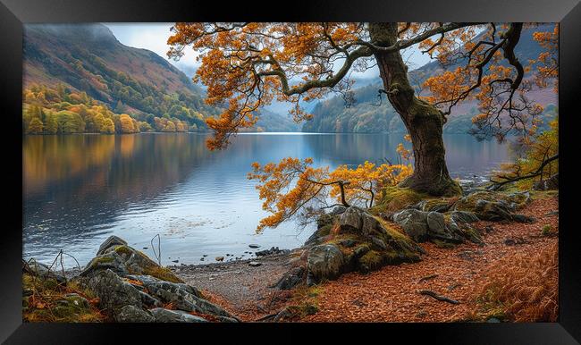 Ullswater Lake District Framed Print by Steve Smith