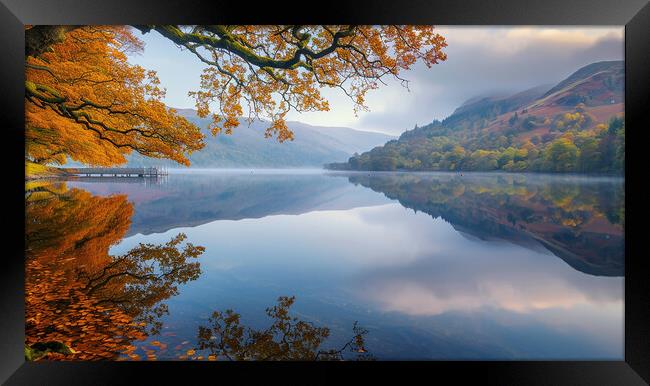 Ullswater Lake District Framed Print by Steve Smith