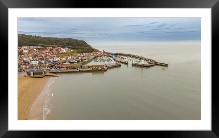 Scarborough Harbour Framed Mounted Print by Steve Smith
