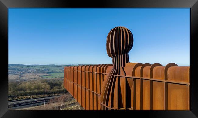 Angel Of The North Framed Print by Steve Smith