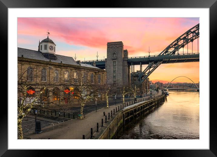 Hard Rock Cafe Newcastle Quays Framed Mounted Print by Steve Smith